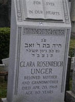 Clara Rosenreich Unger Clara Rosenreich Unger