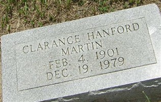Clarance Hanford Martin