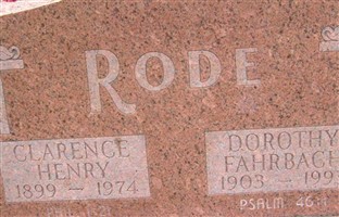 Clarance Henry Rode