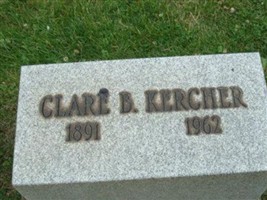 Clare B Kercher Clare B Kercher