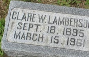 Clare W. Lamberson