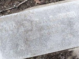 Clarence A. Barker Clarence A. Barker