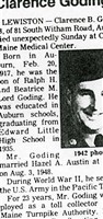 Clarence B. Goding Clarence B. Goding