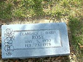 Clarence 'Babe' Elmer Rose