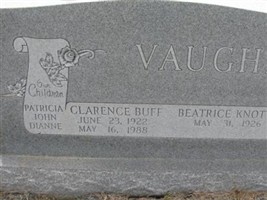 Clarence Buff Vaughn Clarence Buff Vaughn