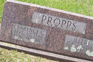 Clarence C. Propps Clarence C. Propps