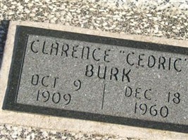 Clarence "Cedric" Burk Clarence "Cedric" Burk