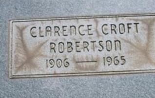 Clarence Croft Robertson