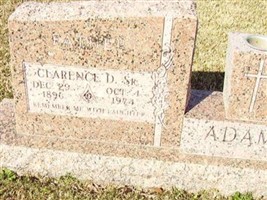 Clarence D. Adams, Sr Clarence D. Adams, Sr
