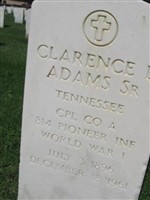 Clarence D Adams, Sr Clarence D Adams, Sr