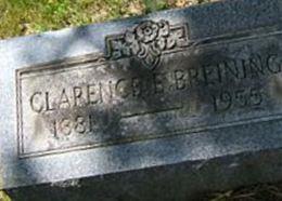 Clarence E Breining