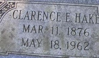 Clarence E Hake