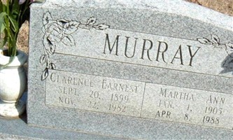 Clarence Earnest Murray Clarence Earnest Murray