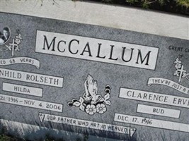 Clarence Ervin "Bud" McCallum