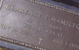 Clarence Eugene "Bud" Hamilton Clarence Eugene "Bud" Hamilton