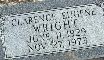 Clarence Eugene Wright Clarence Eugene Wright