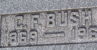 Clarence F Bush