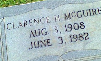 Clarence H McGuire Clarence H McGuire