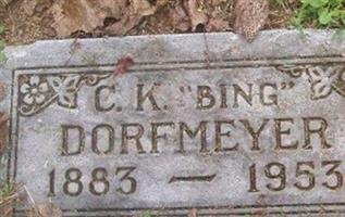 Clarence K "Bing" Dorfmeyer