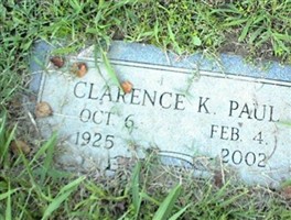 Clarence K. Paul Clarence K. Paul