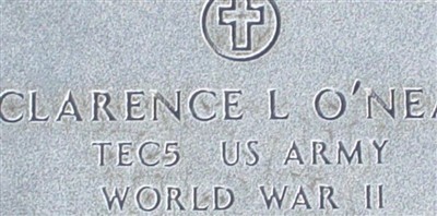 Clarence L Oneal