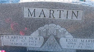 Clarence Newt Martin Clarence Newt Martin