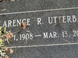 Clarence R Utterback Clarence R Utterback