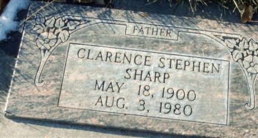 Clarence Steven Sharp Clarence Steven Sharp