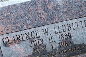 Clarence W. Ledbetter Clarence W. Ledbetter