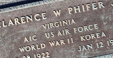 Clarence W. Phifer, Jr Clarence W. Phifer, Jr