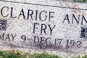Clarice Ann Fry Clarice Ann Fry