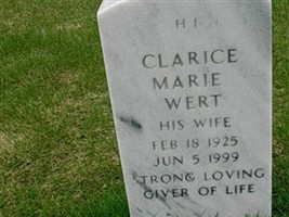 Clarice Marie Wert Clarice Marie Wert