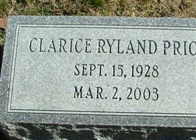 Clarice Ryland Price Clarice Ryland Price