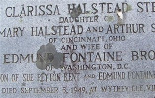 Clarissa Halstead Stem Broun Clarissa Halstead Stem Broun