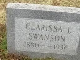 Clarissa I. Swanson Clarissa I. Swanson