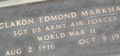 Claron Edmond Markham