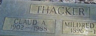 Claud A. Thacker