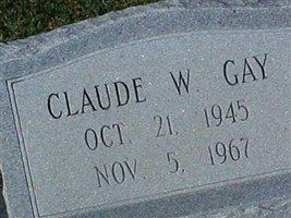 Claud W Gay