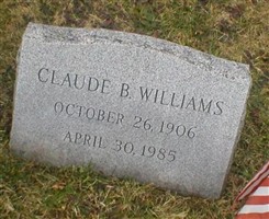 Claude B Williams