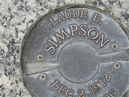 Claude Edwin Simpson Claude Edwin Simpson
