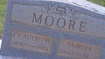 Claude H Moore Claude H Moore
