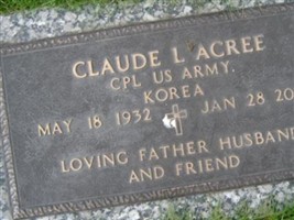 Corp Claude L Acree