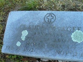 Claude M Agee Claude M Agee