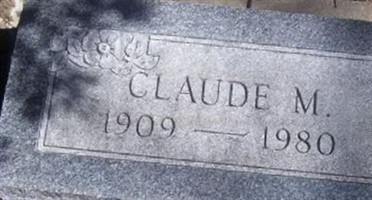 Claude M. Rhoades Claude M. Rhoades