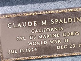 Claude Merritt Spalding Claude Merritt Spalding