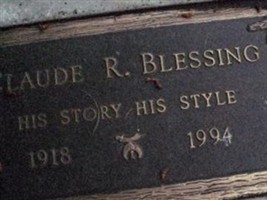 Claude R Blessing