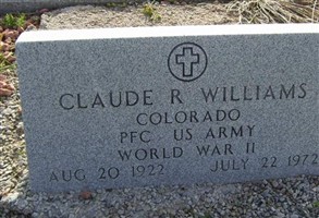 Claude R Williams