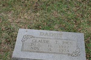 Claude T. Rice