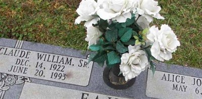 Claude William Faulk, Sr Claude William Faulk, Sr
