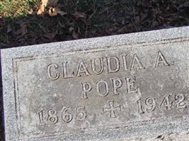Claudia A. Pope